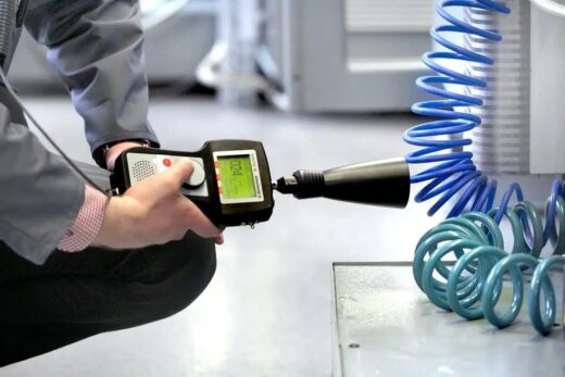 Recherche de fuite avec un appareil à ultrasons